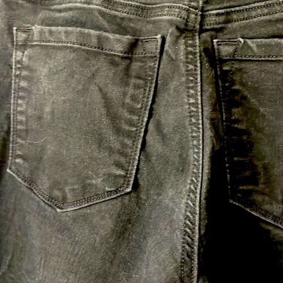 Ann Taylor Loft Black Curvy Skinny Jeans size 26/2 - Picture 7 of 11